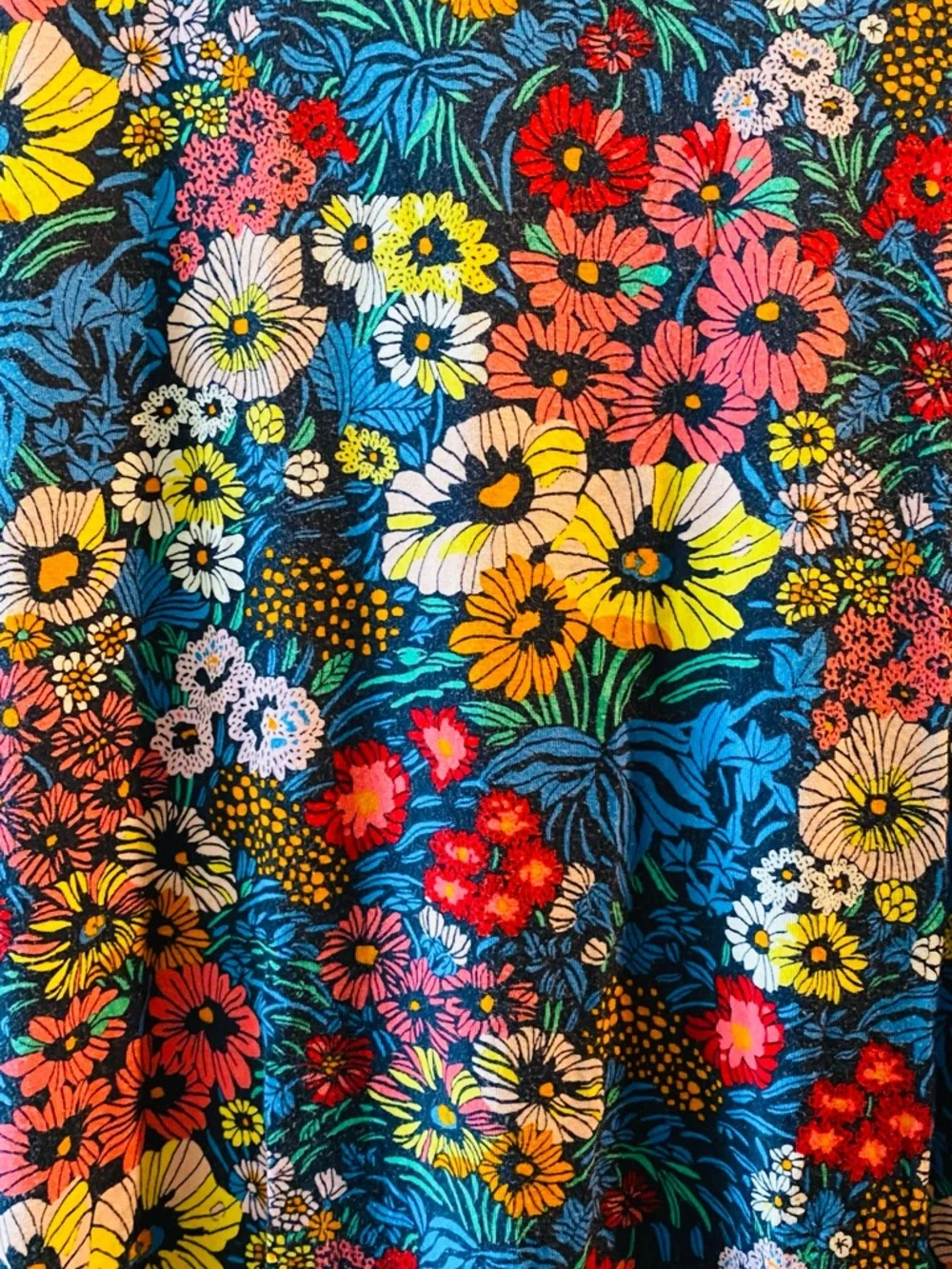 Style & Co. Multi-Color Floral Print Top - Picture 3 of 5